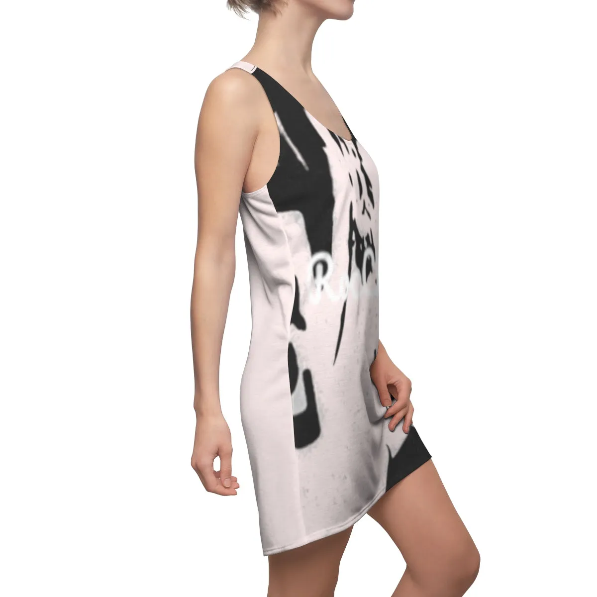 STRAWBERRY SUMMER Women's Cut & Sew Racerback Dress