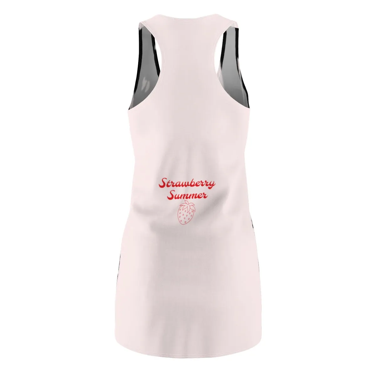 STRAWBERRY SUMMER Women's Cut & Sew Racerback Dress