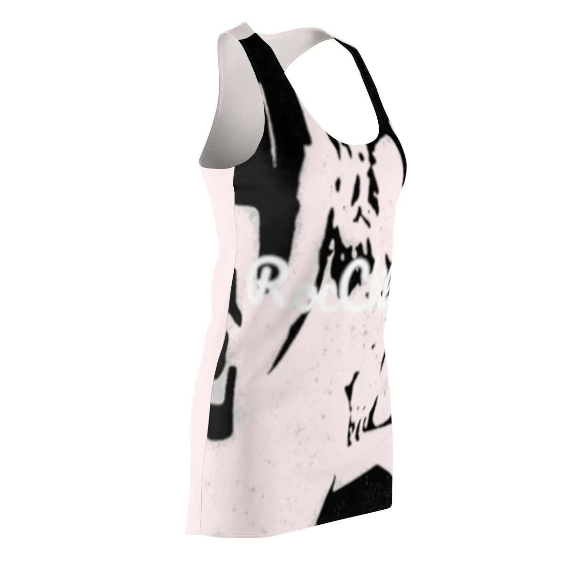 STRAWBERRY SUMMER Women's Cut & Sew Racerback Dress