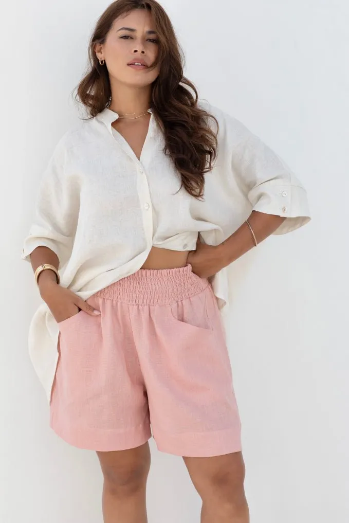 Summer Shorts - Coral