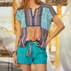 Sundance Maren Cargo Shorts Womens XXL Linen Blend Turf Fringe Woven Belt NWT