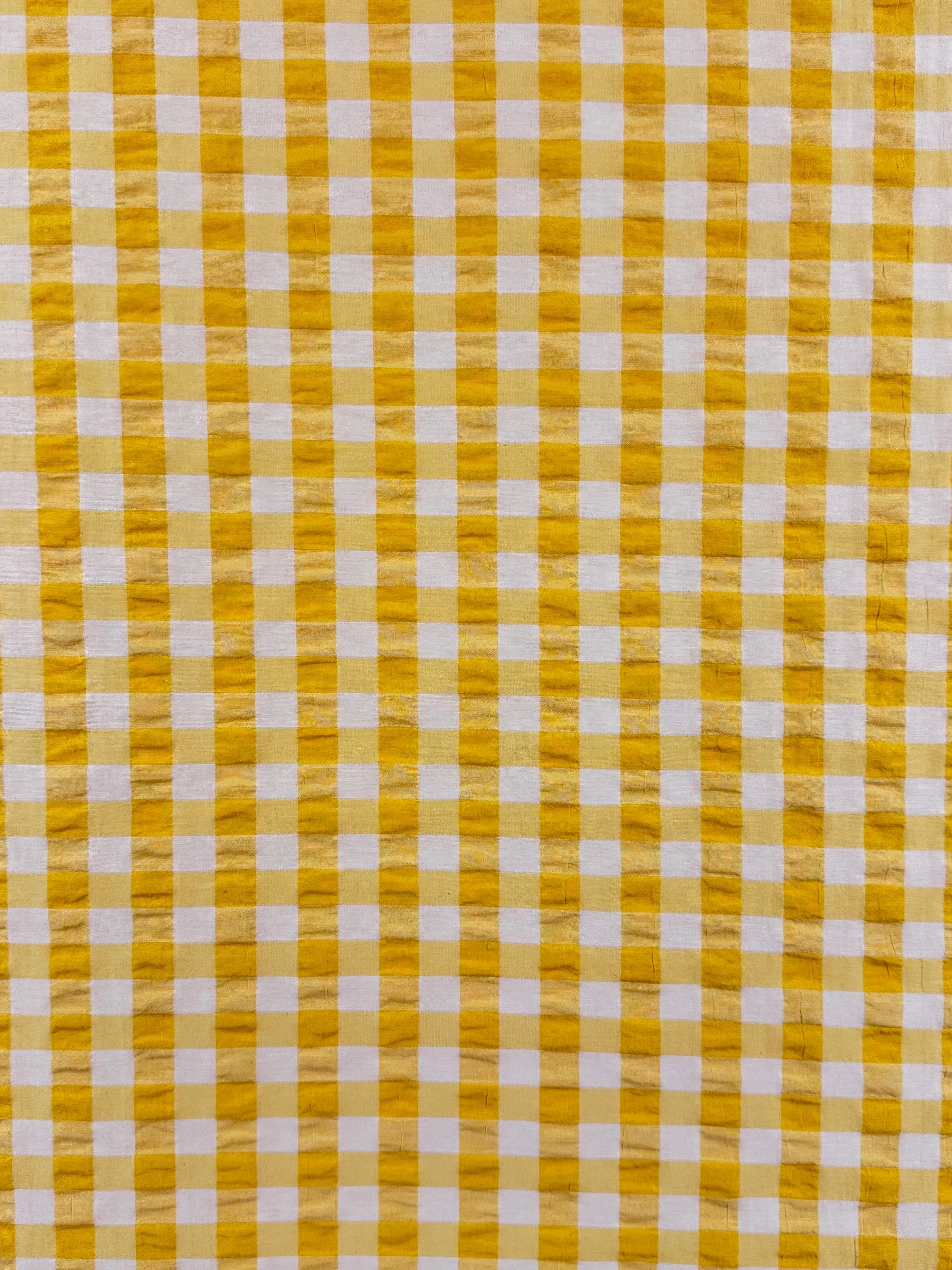 Sunshine Seersucker Gingham