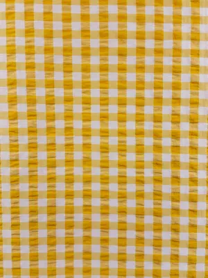 Sunshine Seersucker Gingham