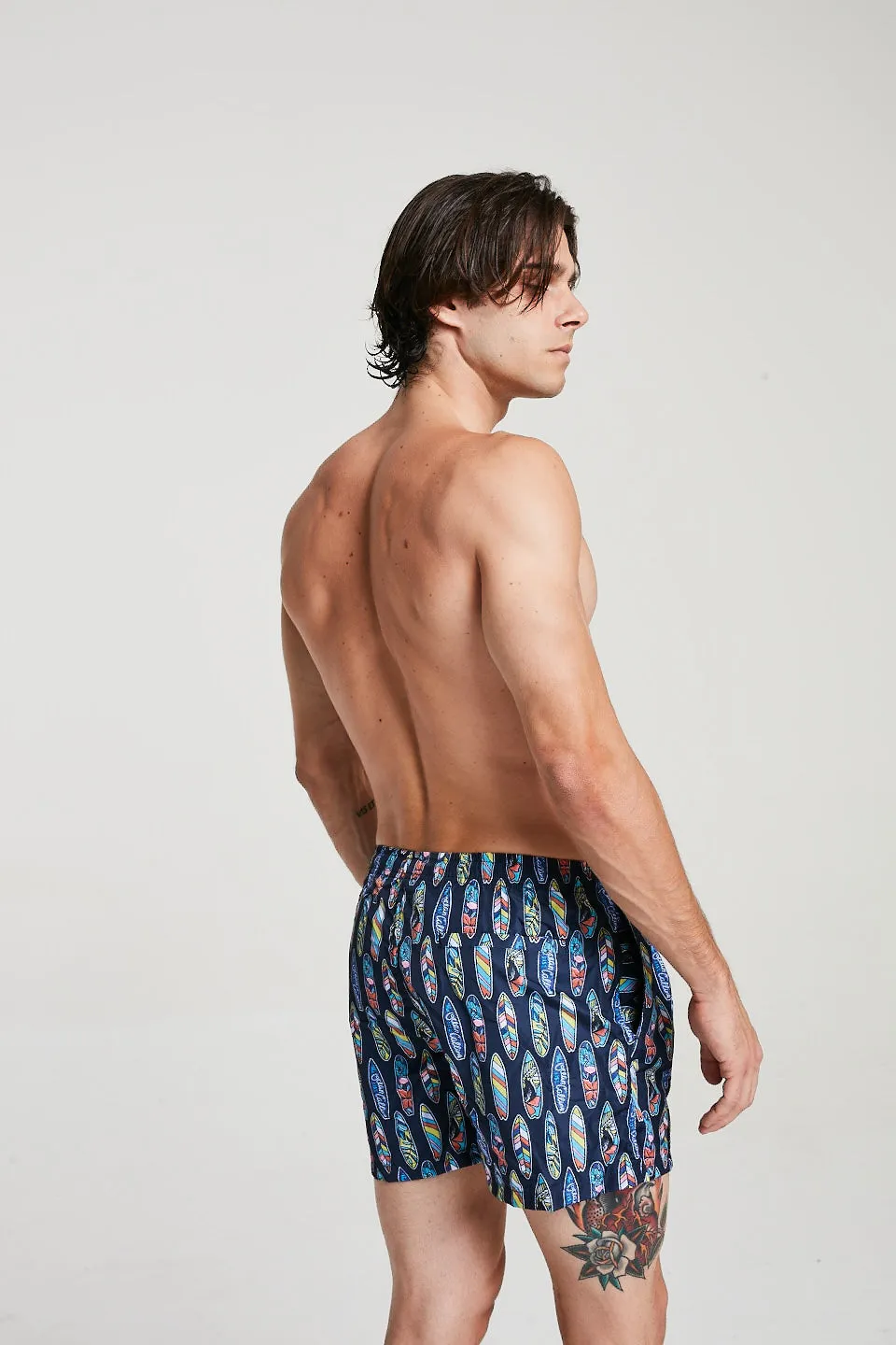 Surfer Swim Shorts In Dark Blue