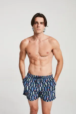 Surfer Swim Shorts In Dark Blue