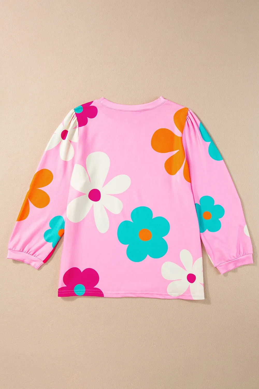 Tahlia Printed Round Neck Top