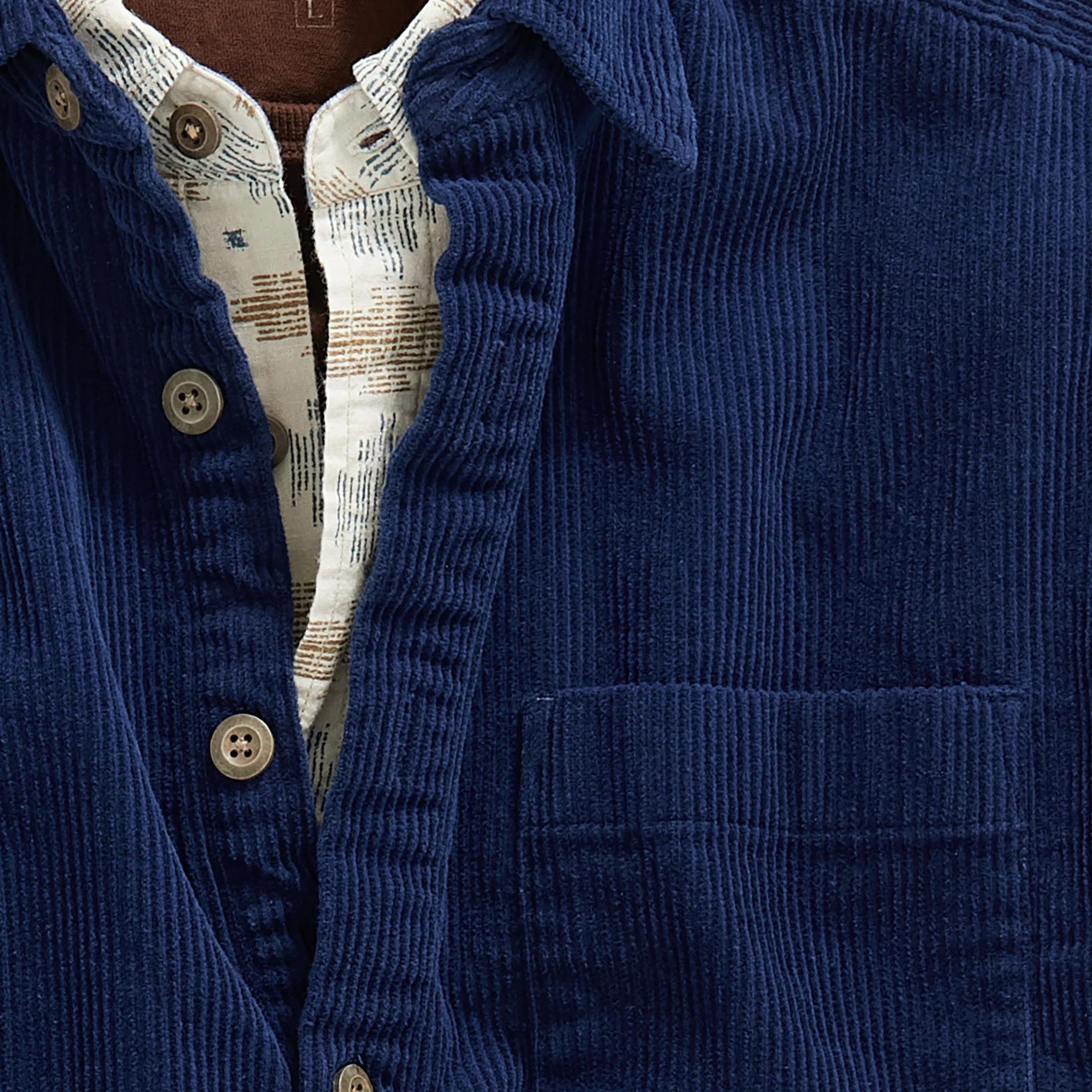 Tall Big Sky Corduroy Popover
