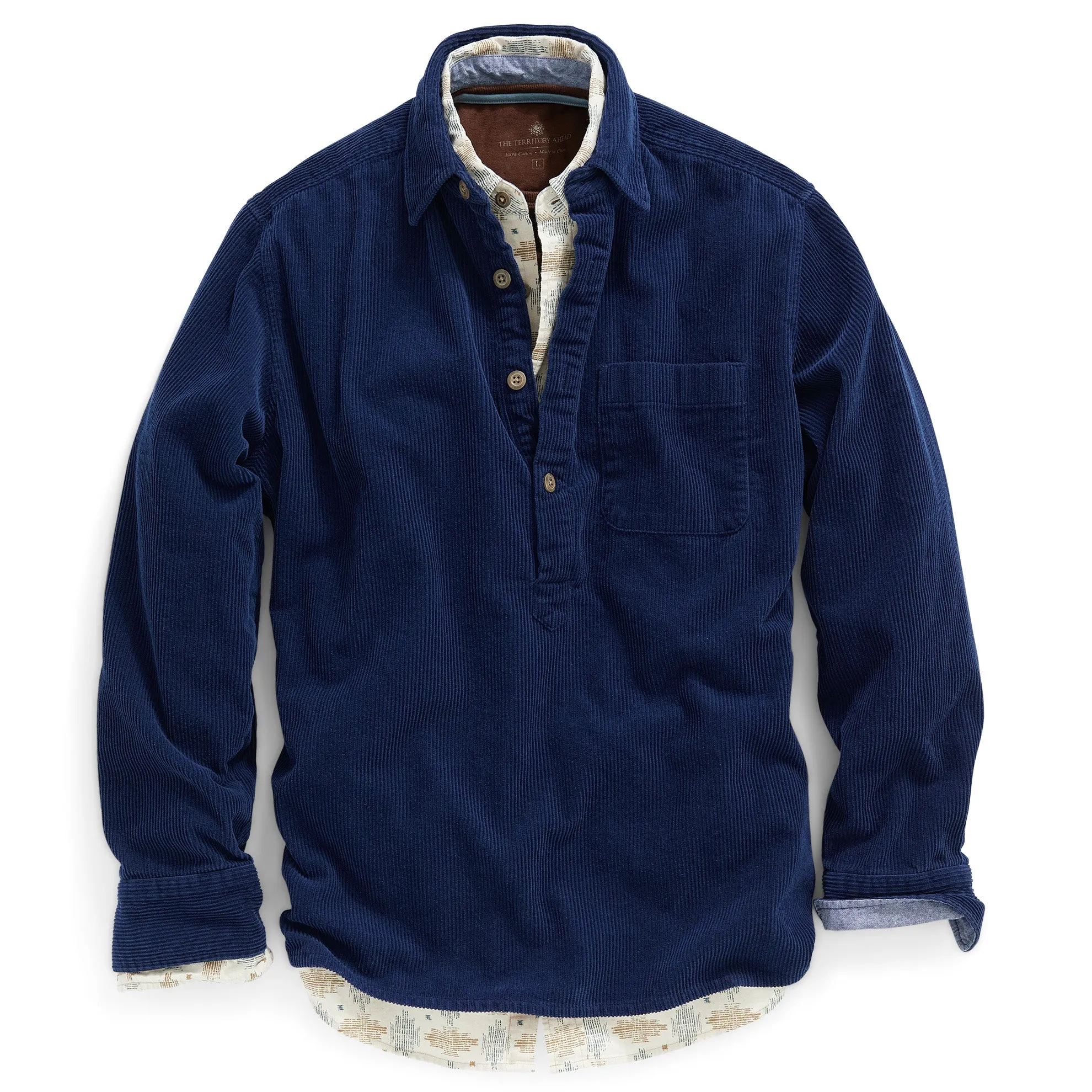 Tall Big Sky Corduroy Popover