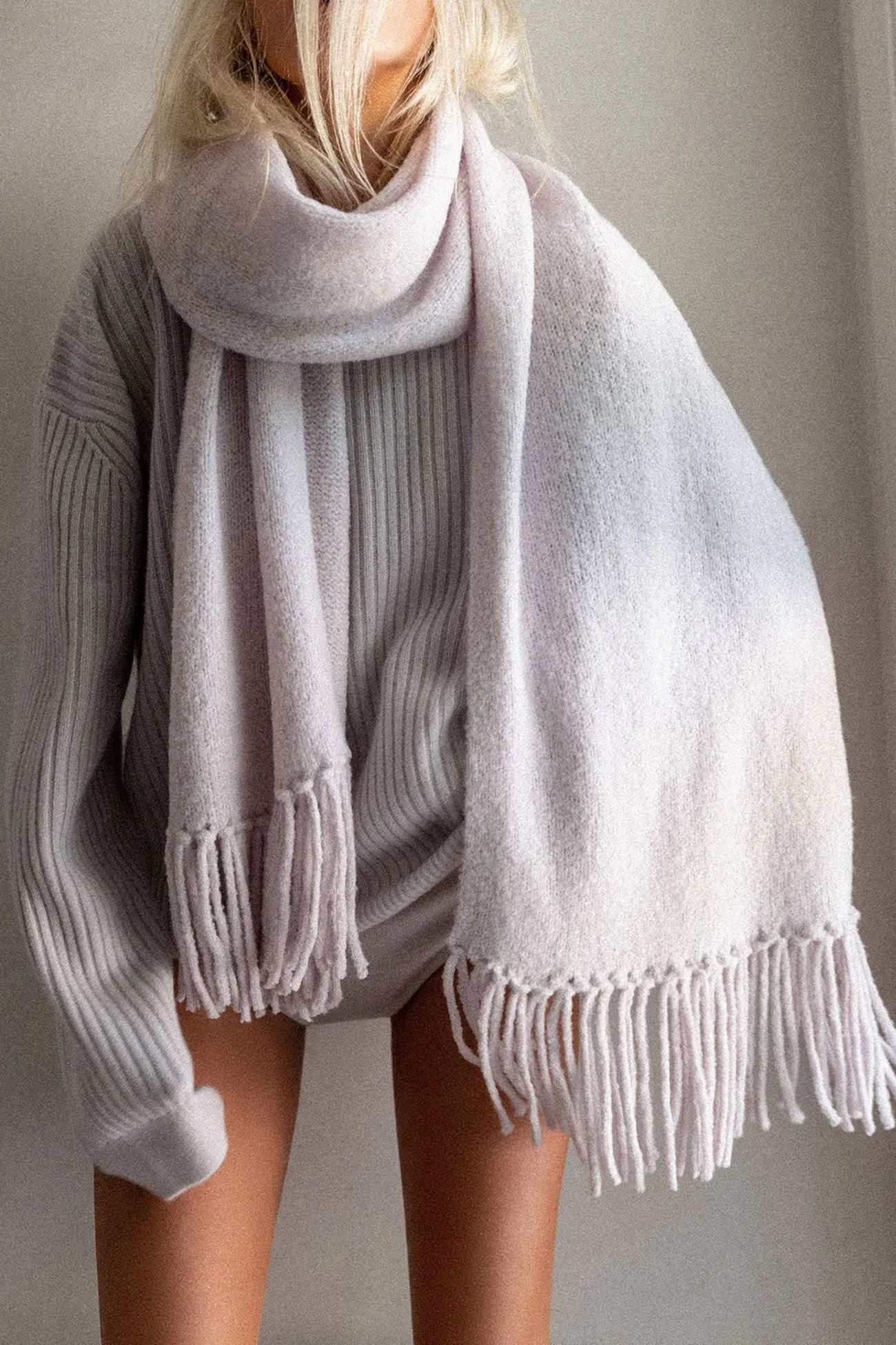 TAMMY BOUCLÉ SCARF
