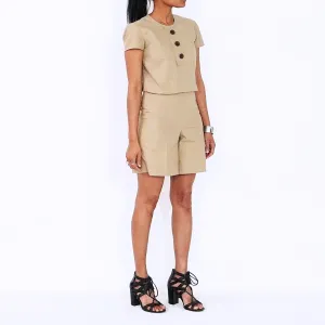 Tan Shorts | ALPHONSINA