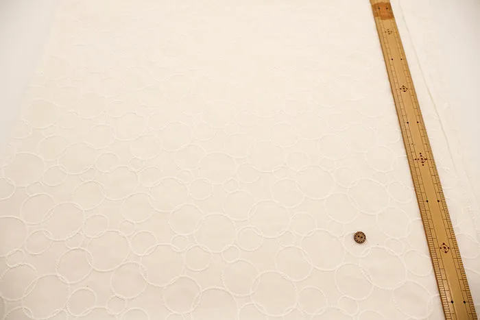 T/C Embroidered Fabric - Dot