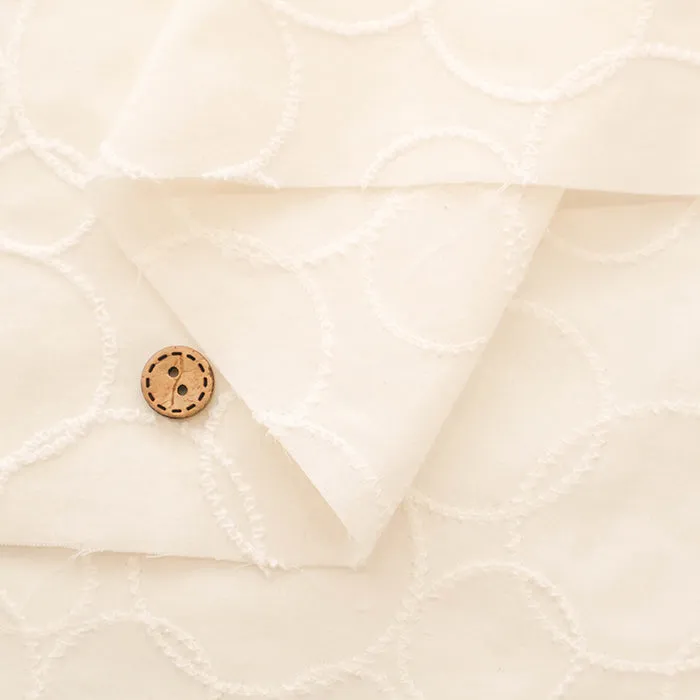 T/C Embroidered Fabric - Dot