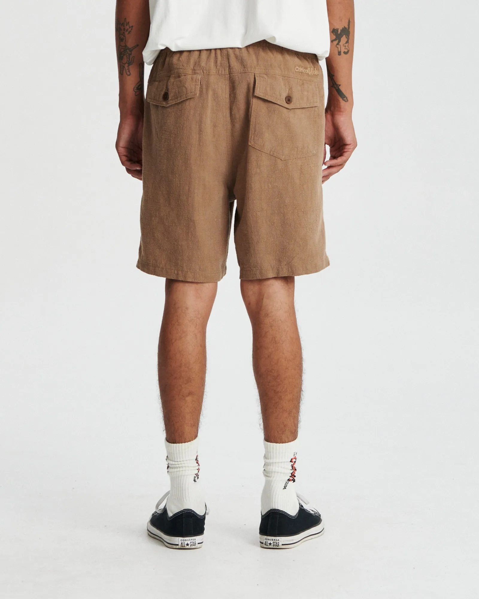 TCSS CRUISER LINEN SHORT - MUD