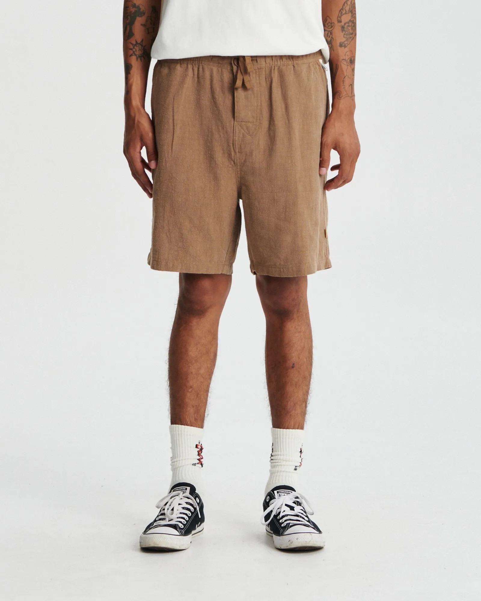 TCSS CRUISER LINEN SHORT - MUD