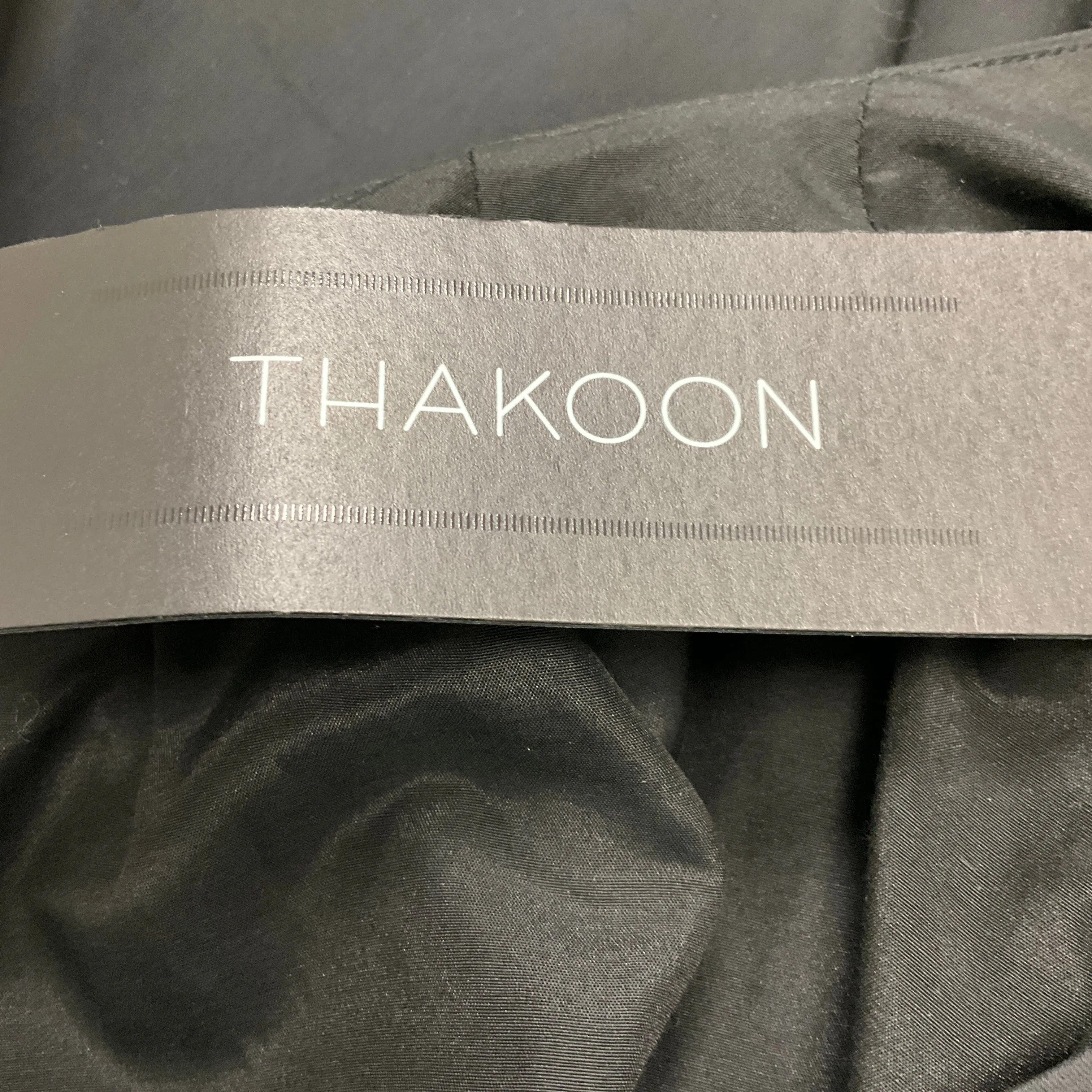 Thakoon Black Ruffled Mini Dress