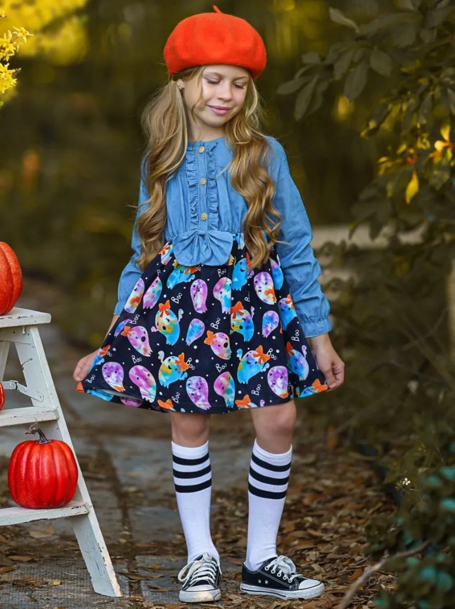That's The Spirit Chambray Bodice Ghost Dress