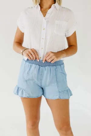 The Anders Ruffled Shorts