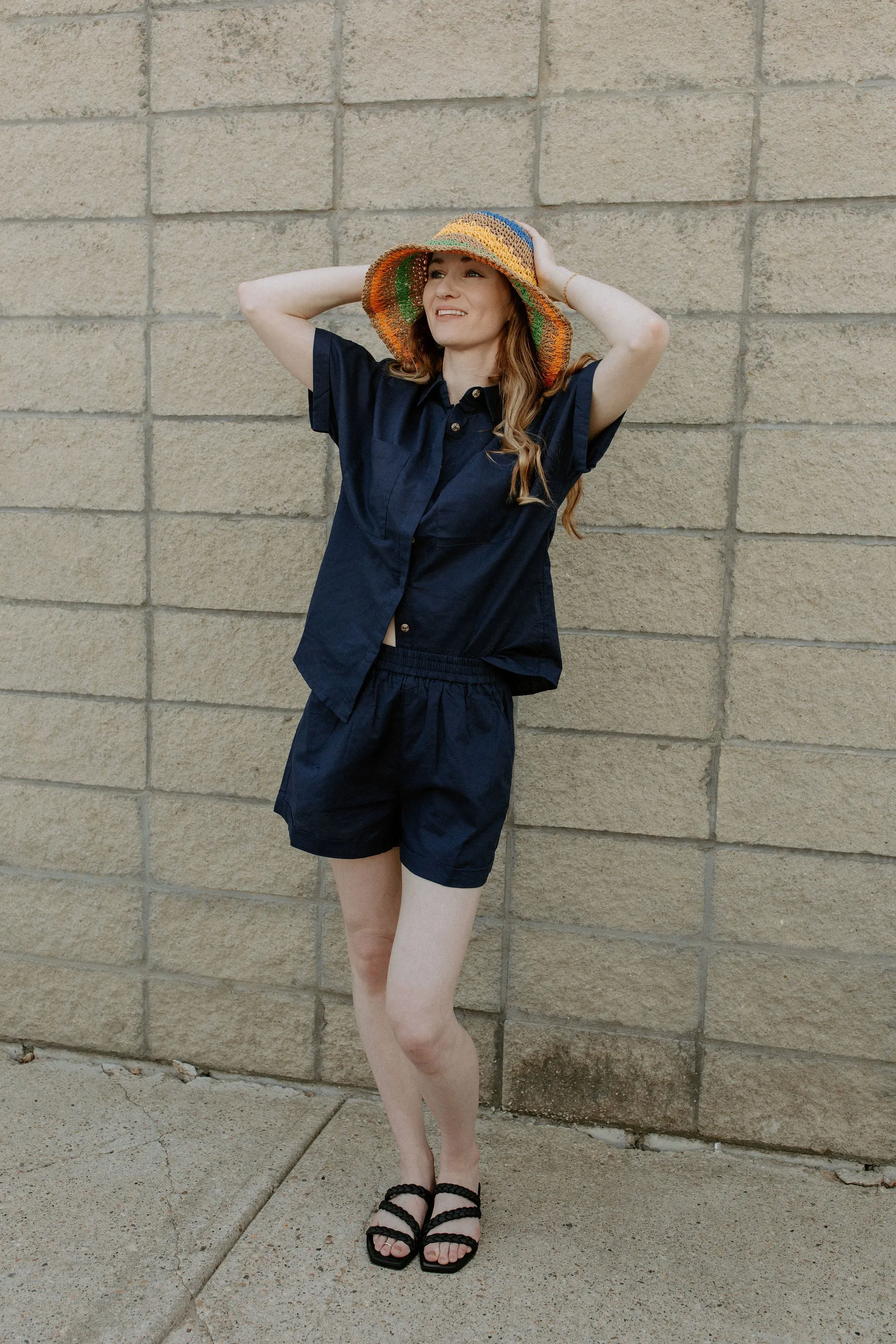 The Doris Shorts by FRNCH - Navy