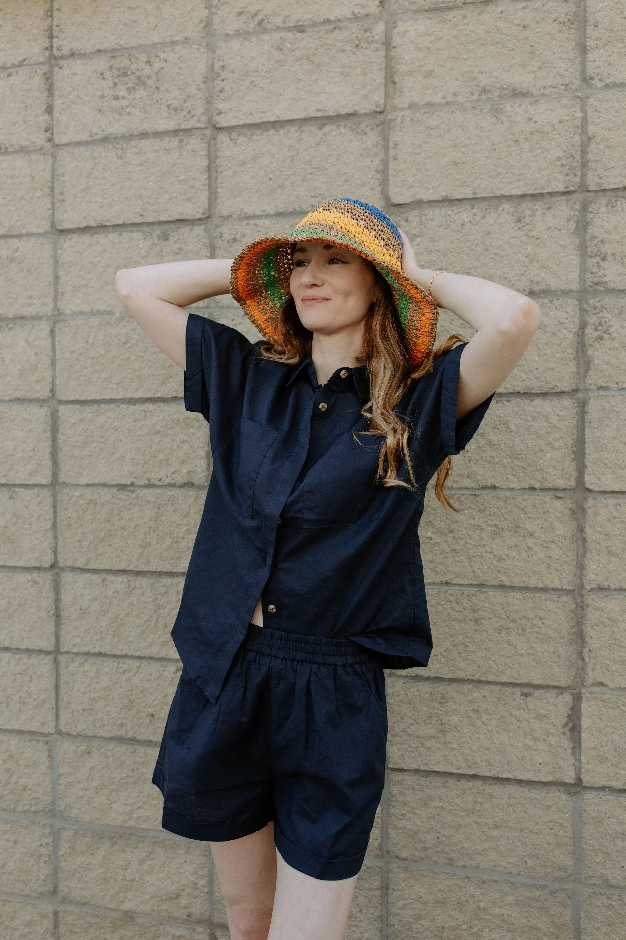 The Doris Shorts by FRNCH - Navy