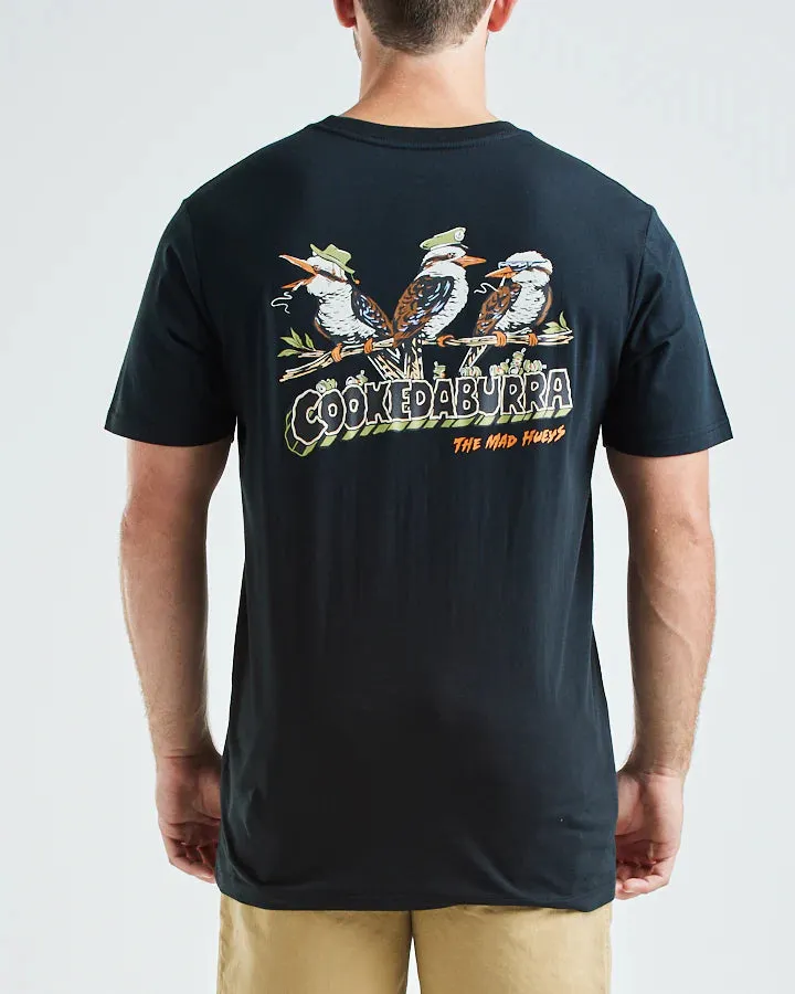 The Mad Hueys Cookedaburra III Short Sleeve Tee Shirt Black