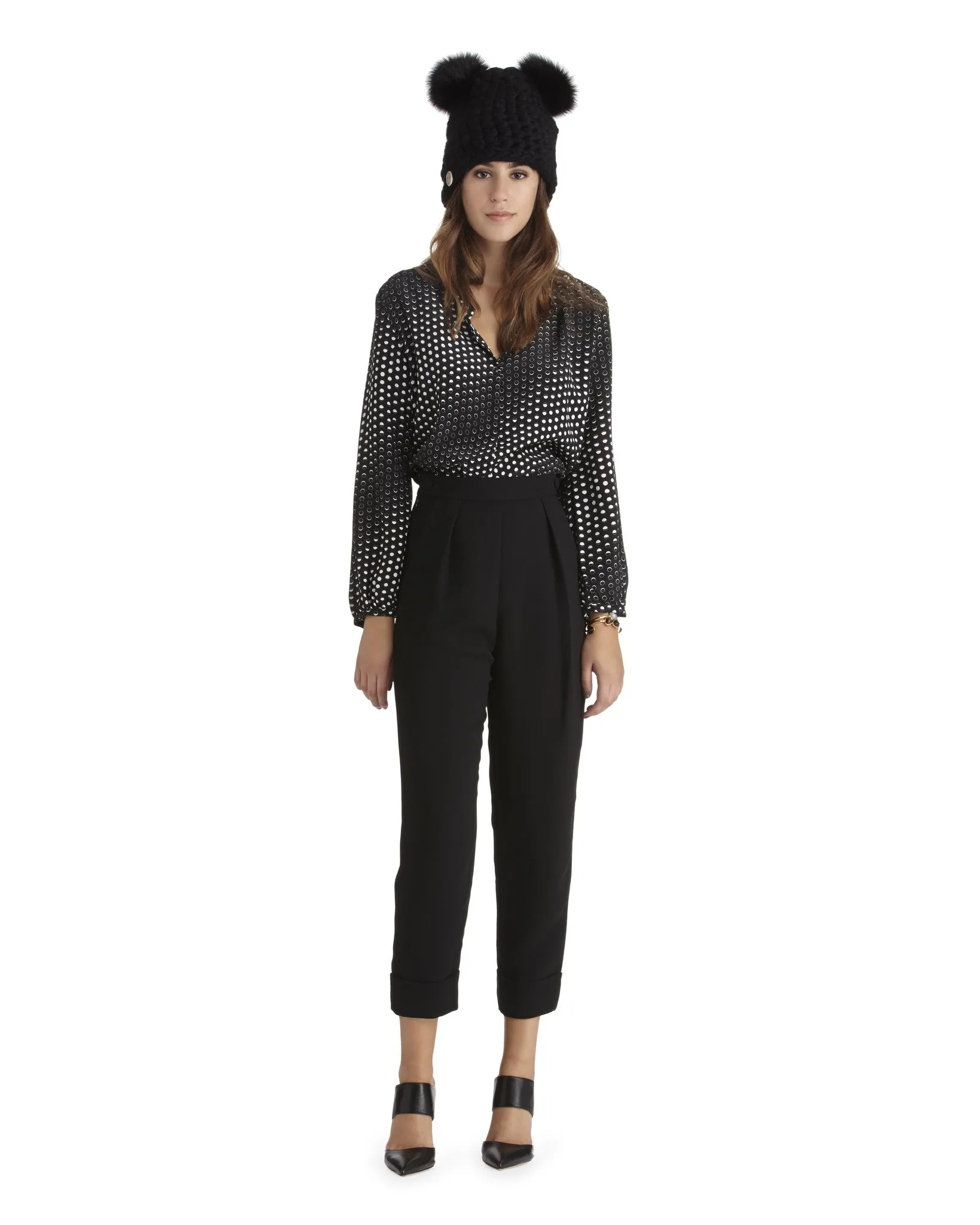 The Podolls Lunar Silk Blouse