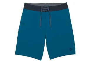 The Spartan Board Shorts -  11" Inseam - Makena Blue   Almost Black