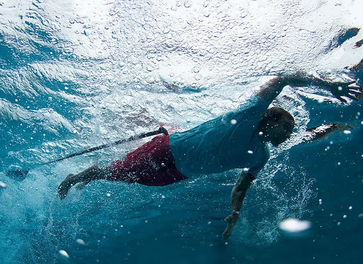 The Spartan Board Shorts -  9" Inseam - Makena Blue