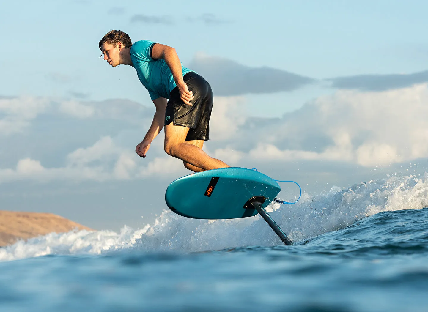 The Spartan Board Shorts -  9" Inseam - Makena Blue