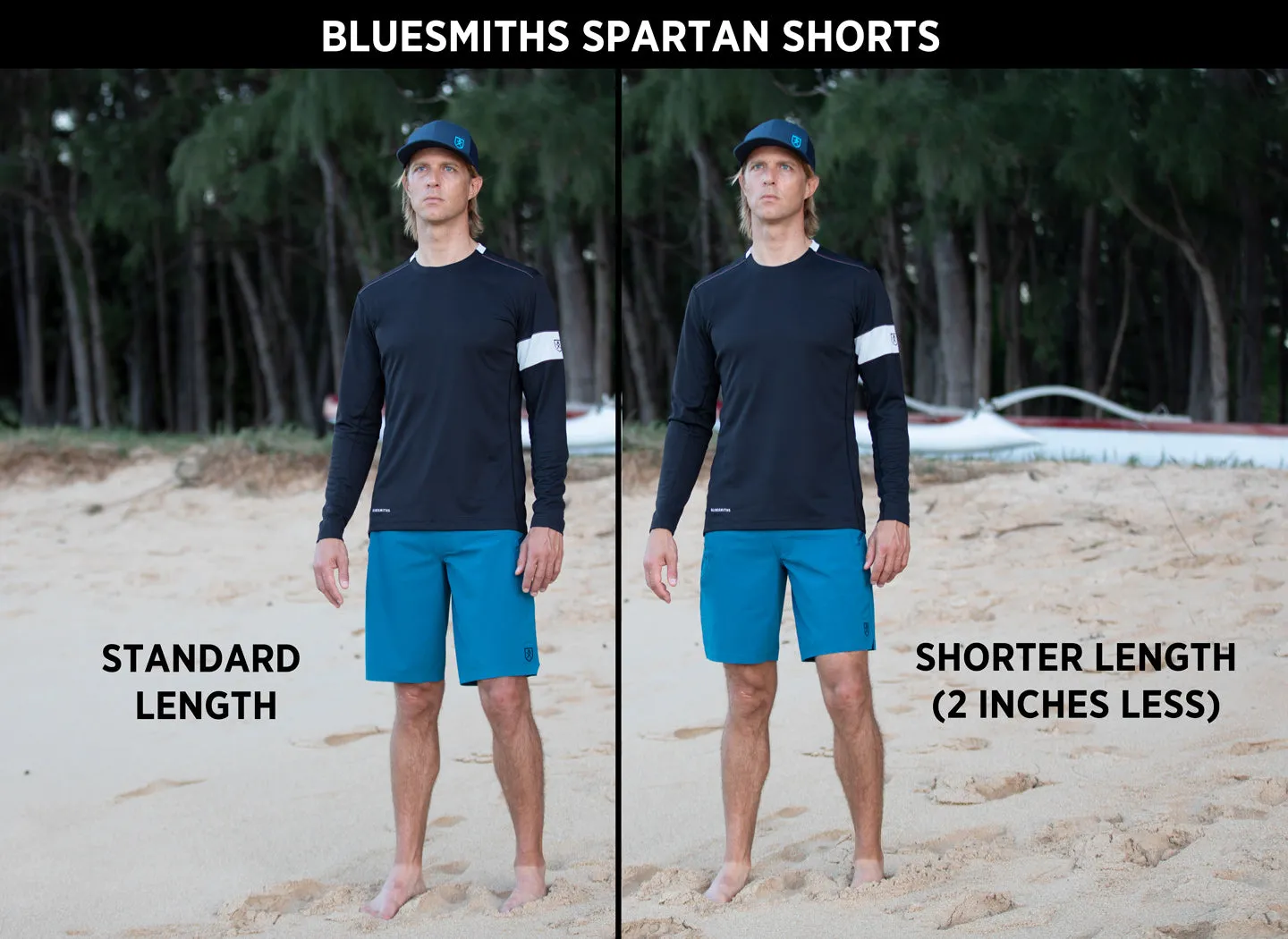 The Spartan Board Shorts -  9" Inseam - Pele Red