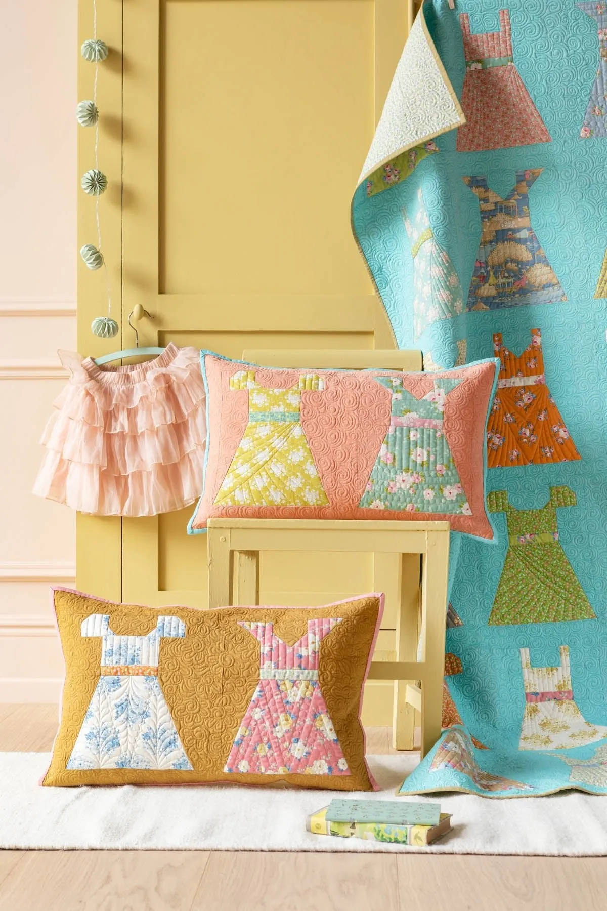Tilda Sunday Brunch | Sunday Best Quilt Kit | Teal