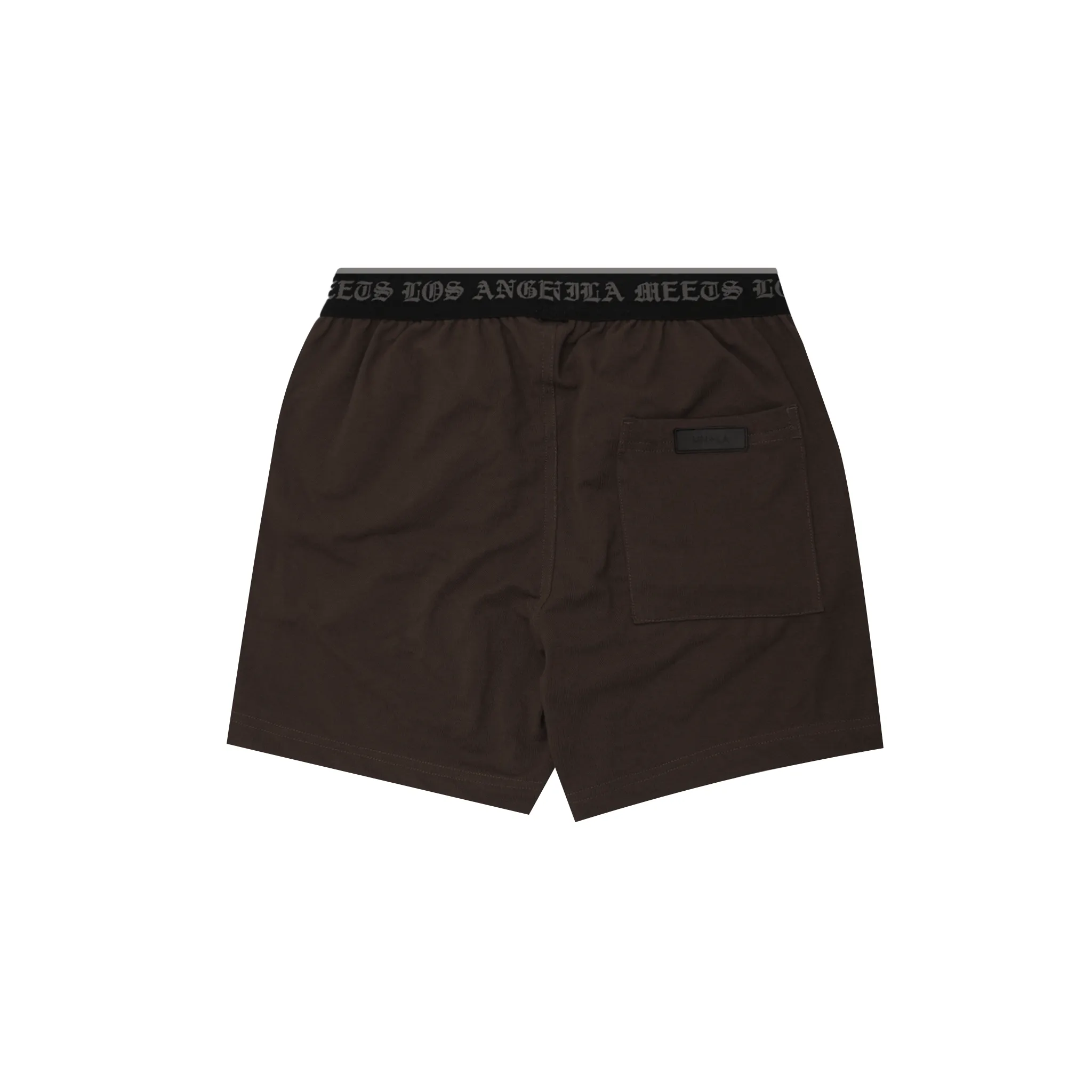 TRAINING SHORTS IN WOOD