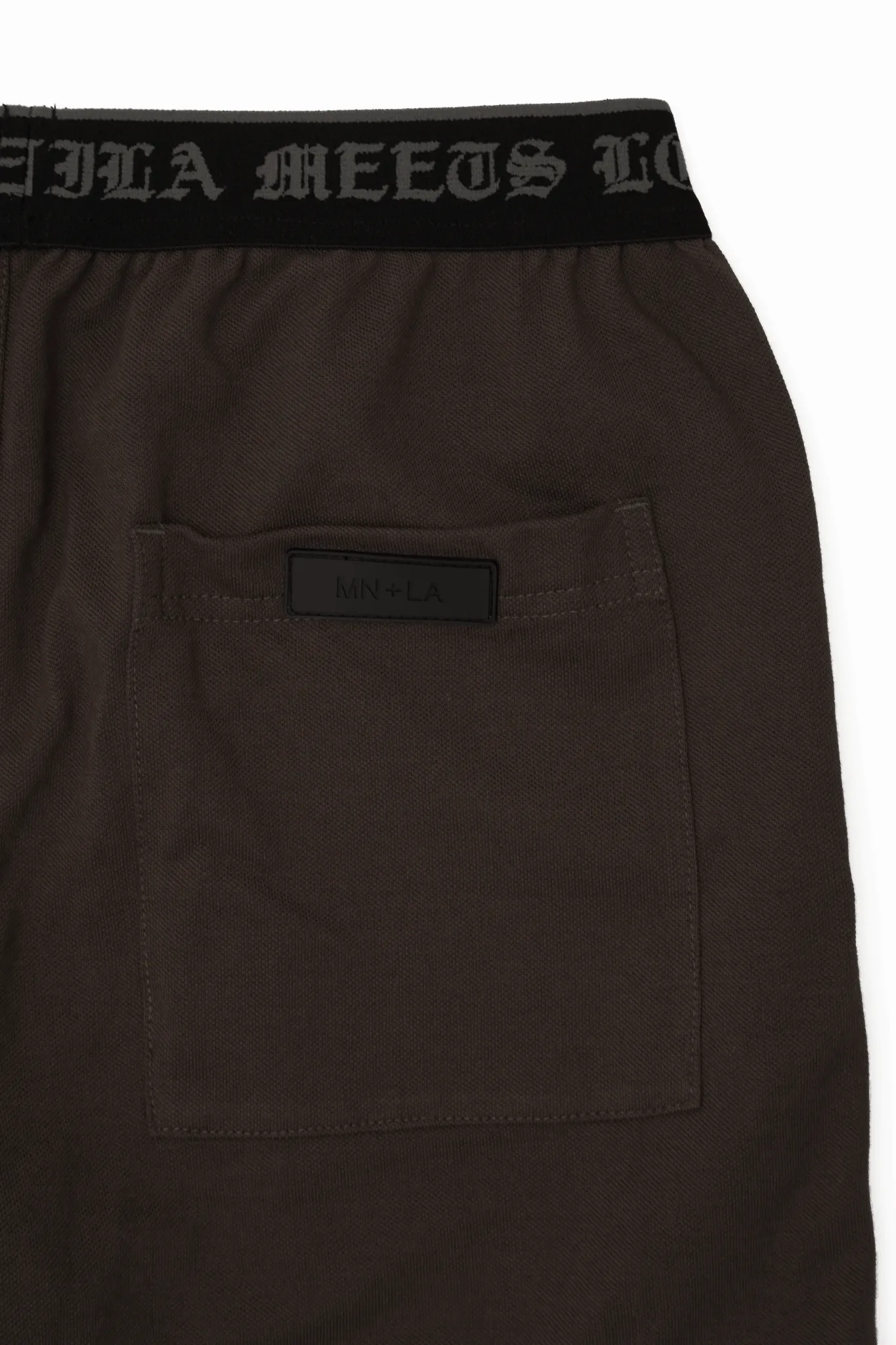 TRAINING SHORTS IN WOOD