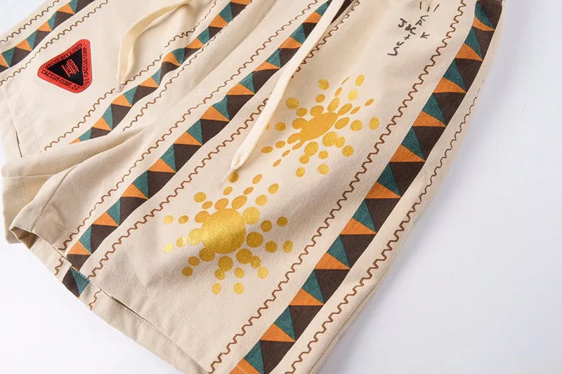 Travis Scott Cactus Jack Starburst Shorts