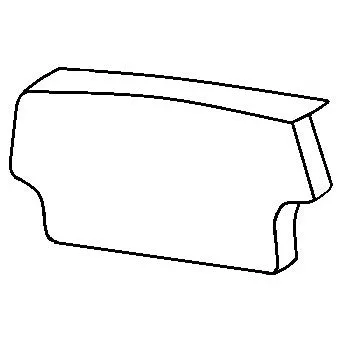 Triumph Herald 12/50 Saloon Rear Seat Squab Foam
