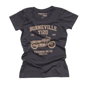 Triumph Robin Ladies T-Shirt Black