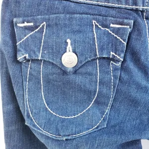 TRUE RELIGION Disco Sophie Cuffed Denim Shorts 26