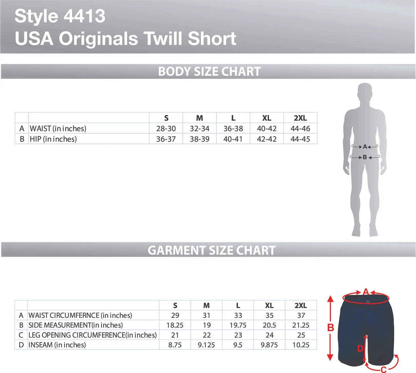 Twill 100% Cotton Shorts