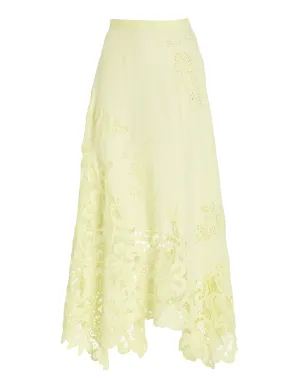 Ulla Johnson Rae Linen Maxi Skirt