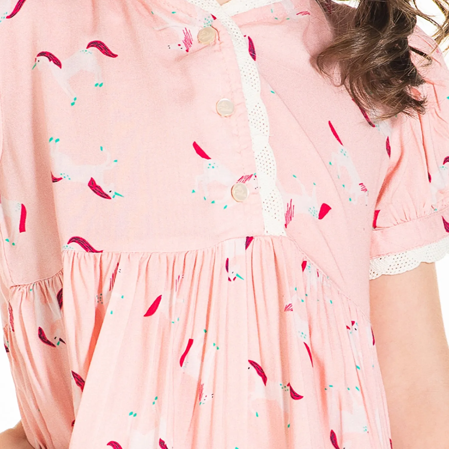 Unicorn Print Nightsuit
