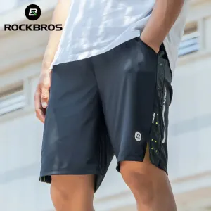 Unisex Exercise Gym Shorts - Spandex Breathable Outdoor Sports