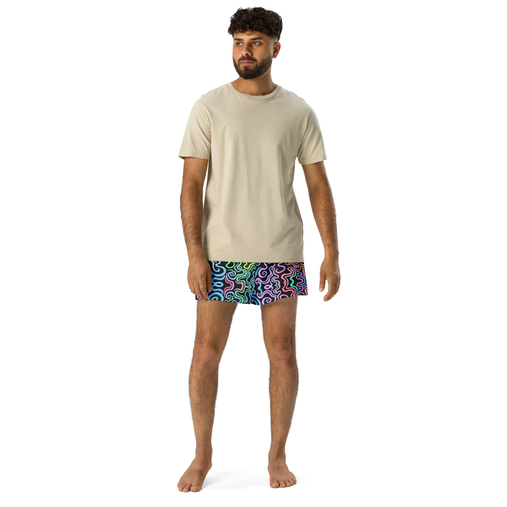 Unisex Running Shorts (Recycled Material)- "Glow" Design