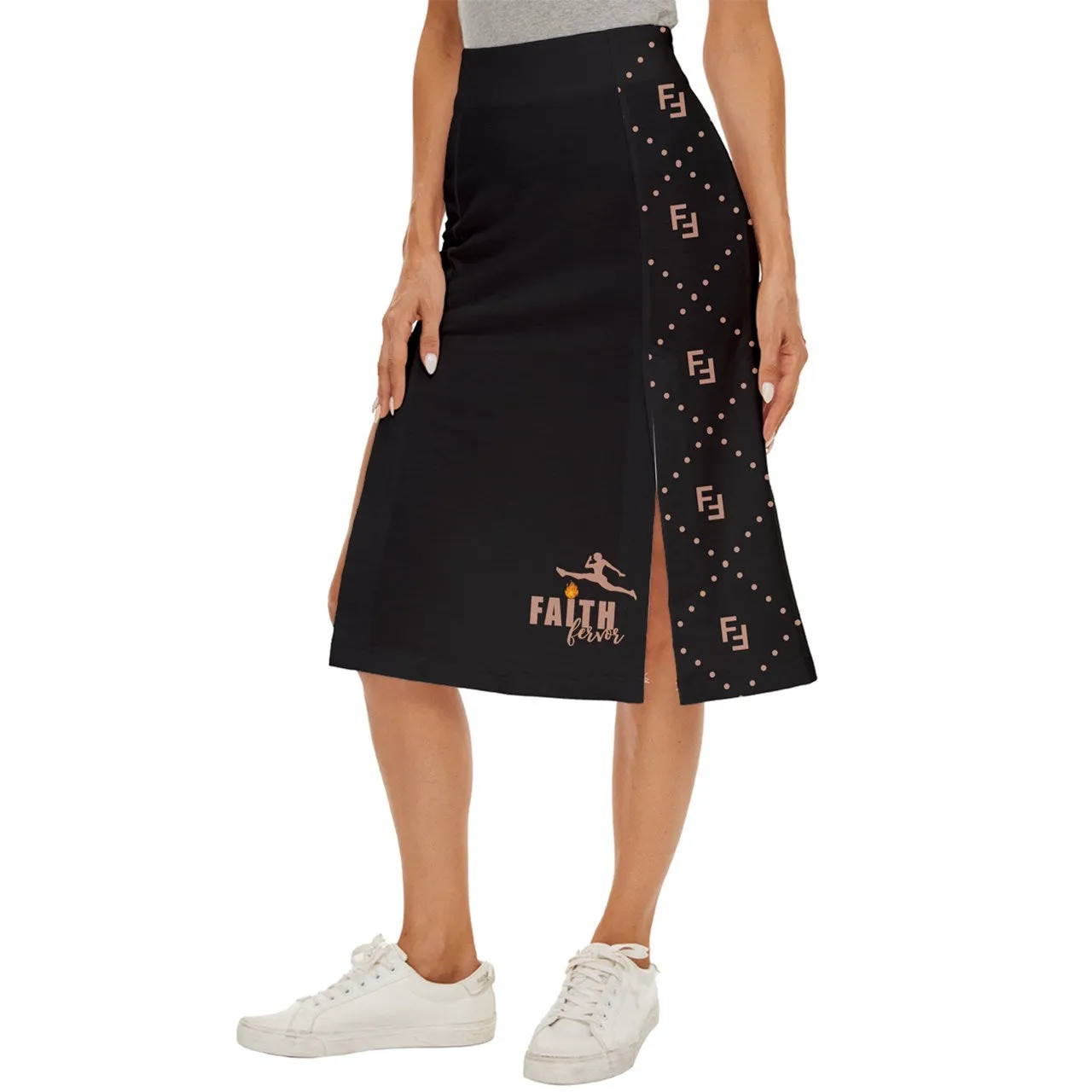 Untitled design (9) Midi Panel Skirt
