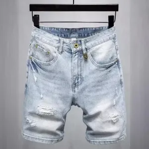 UrbanWave Ripped Denim Shorts für Männer