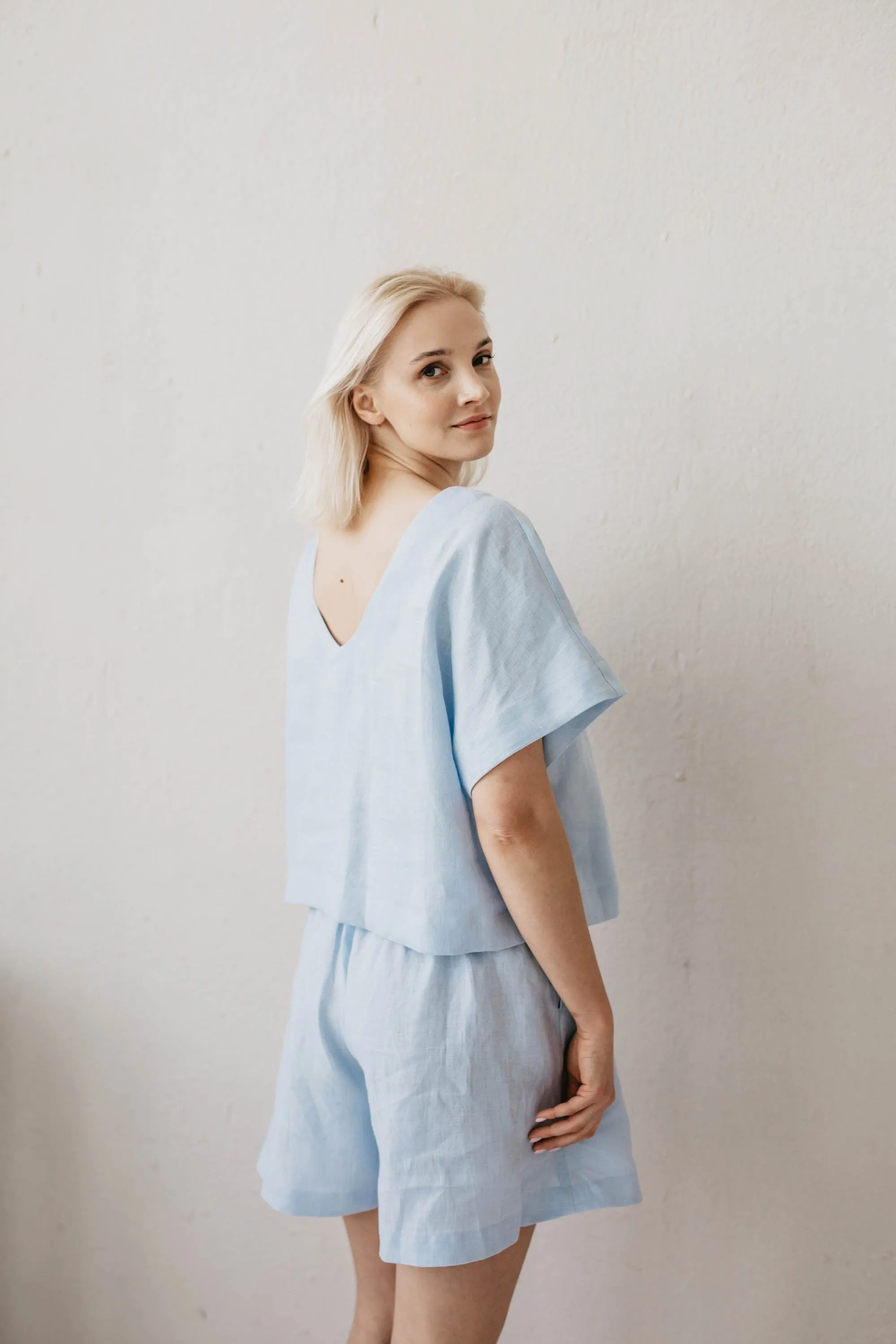 Urte Women's Linen Shorts | Multiple Colours