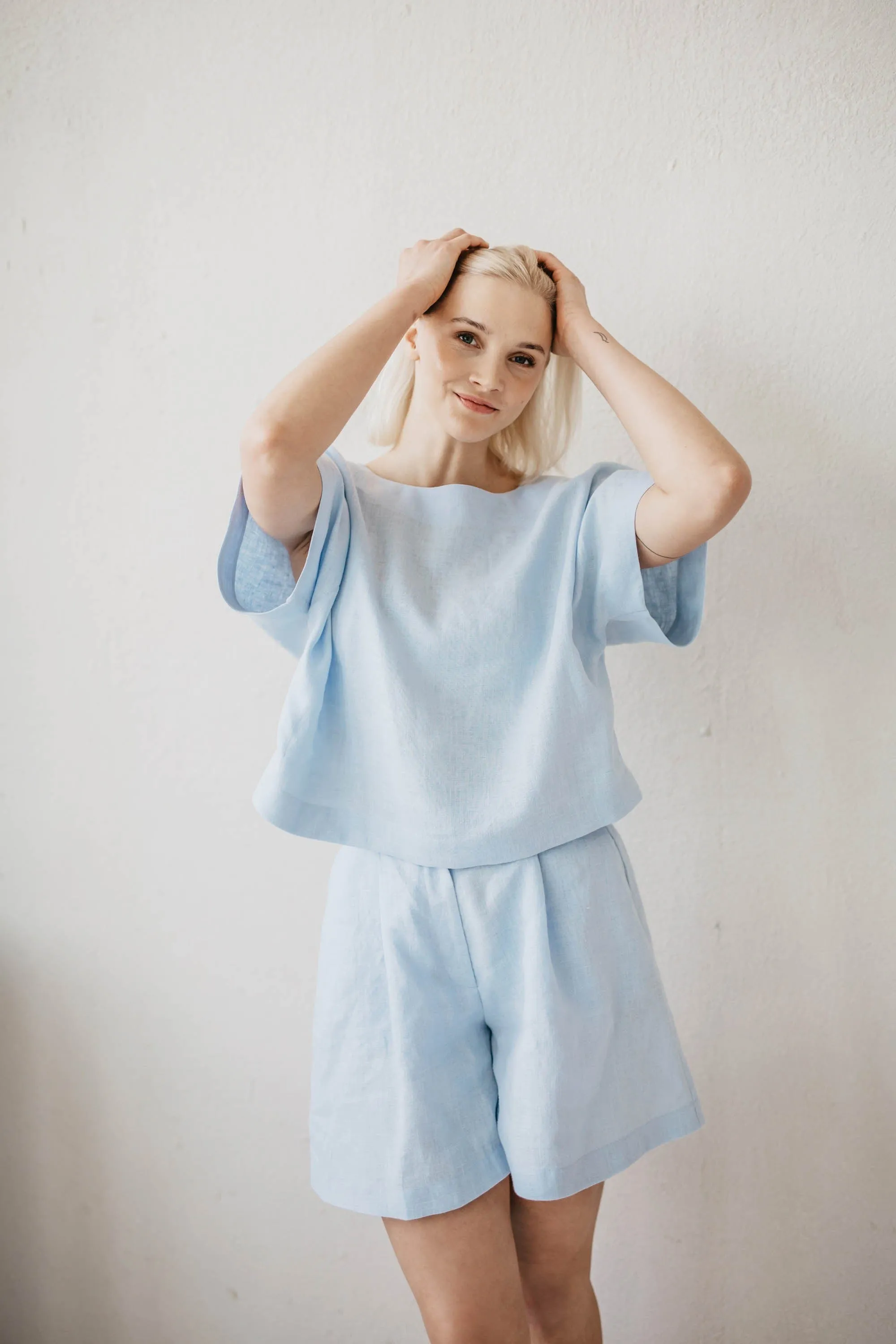 Urte Women's Linen Shorts | Multiple Colours