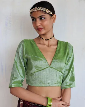 Vana Cotton Zari Blouse-Shringaar