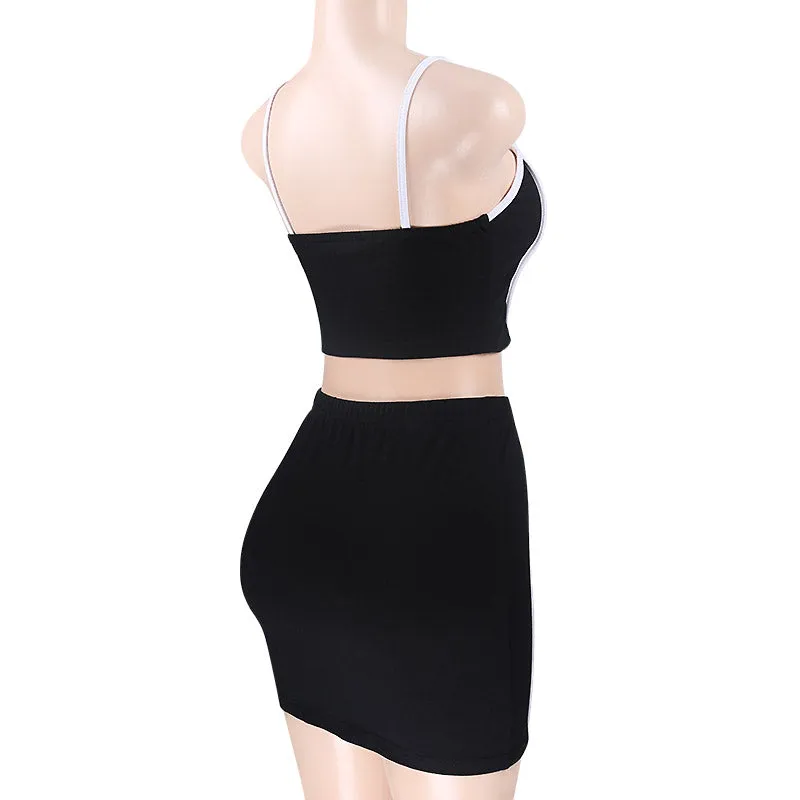 Varsity Mini Skirt Set