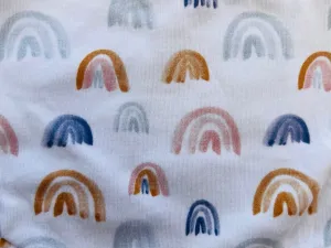 Velzy Shorts - EARTH TONE RAINBOWS