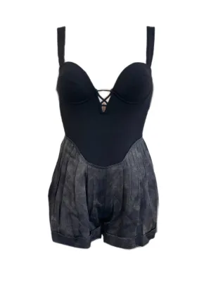 VENA CAVA Women's Acid Front Pocket Festival Romper 20401 $395 NEW