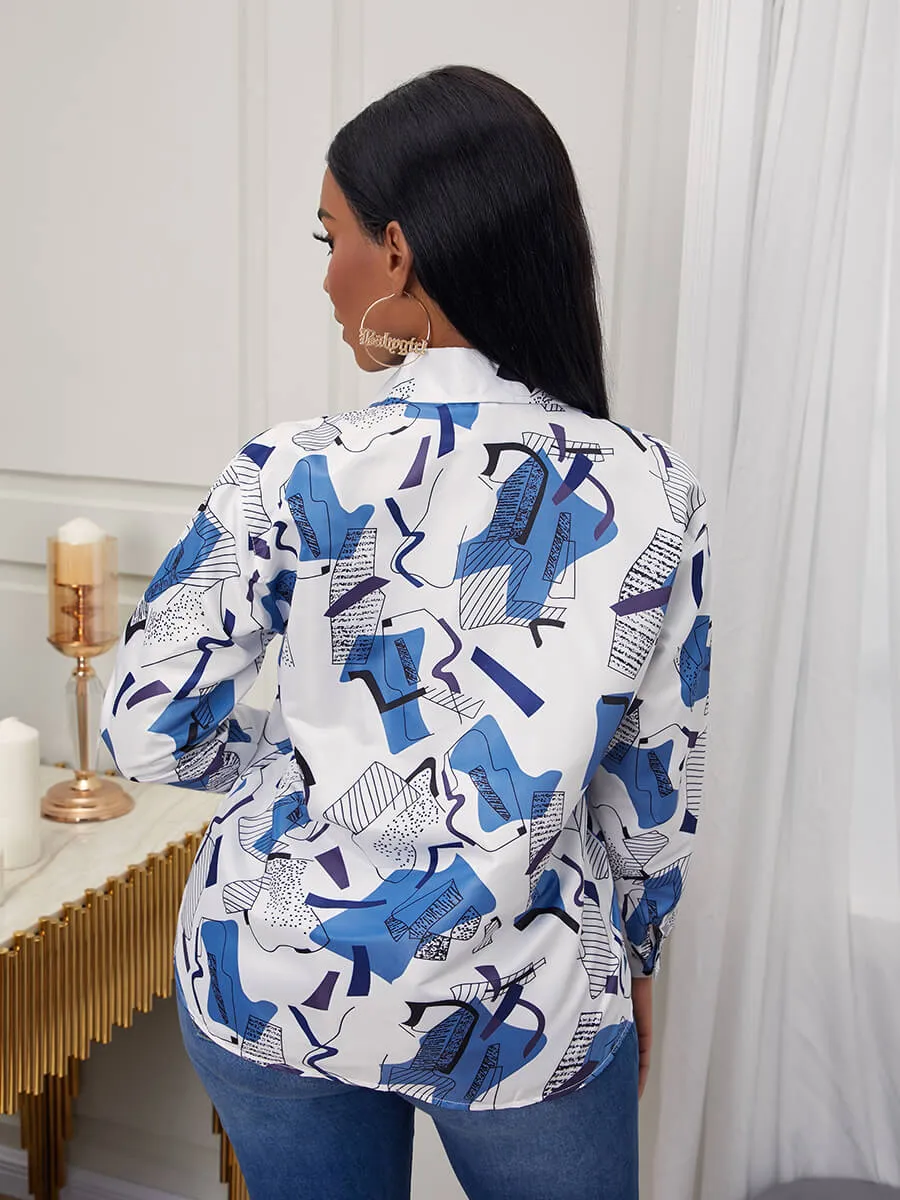 Vic Print Blouse Plus